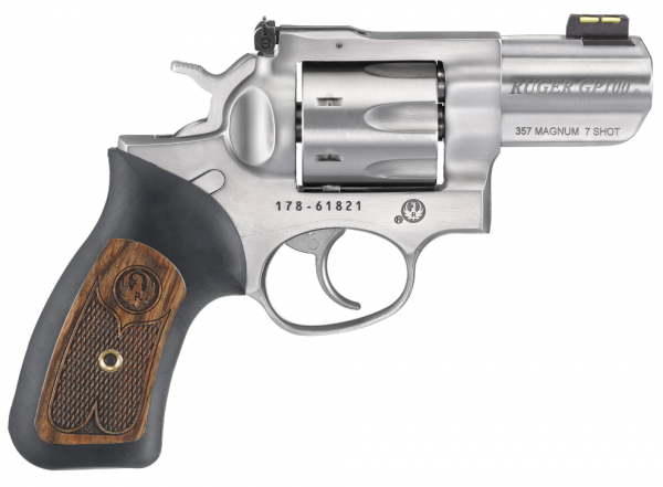 GP100 357MAG 2.5" SS 7SHOT AS, 1774