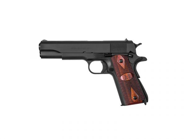 1911A1 GI 45ACP BLK/WD 5", 1911BKOW