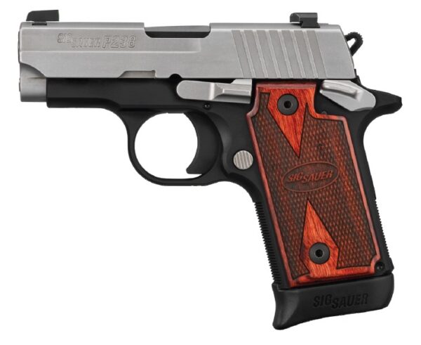 P238 TWO-TONE 380ACP 7+1 NS, 238-380-TXR3