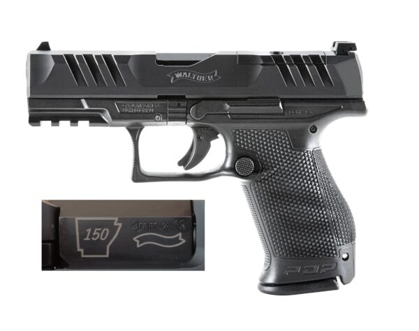 PDP 9MM COMPACT 4" BLK OR ARK, 2851229AR