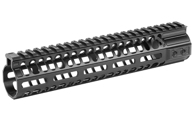 2A BL-RAIL 10" M-LOK ALUMINUM-NT BLK, SKU 2A-BLRML-10G2