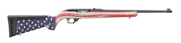 10/22 22LR BL/FLAG 18" TB, 31207