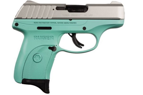 EC9S 9MM SS/TURQUOISE 7+1 FS, 13200