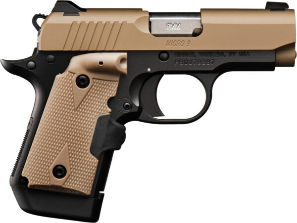 MICRO 9MM 3.15" DESERT TAN LG, 3300168