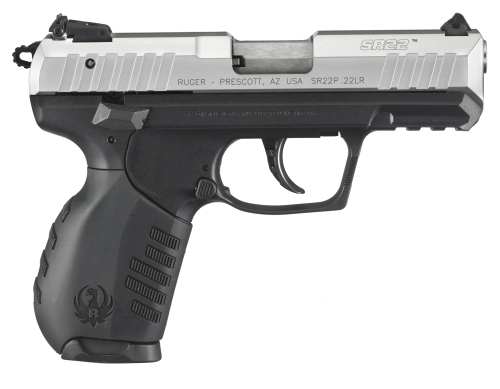 SR22 PISTOL 22LR 3.5" SILVR AS, 3607