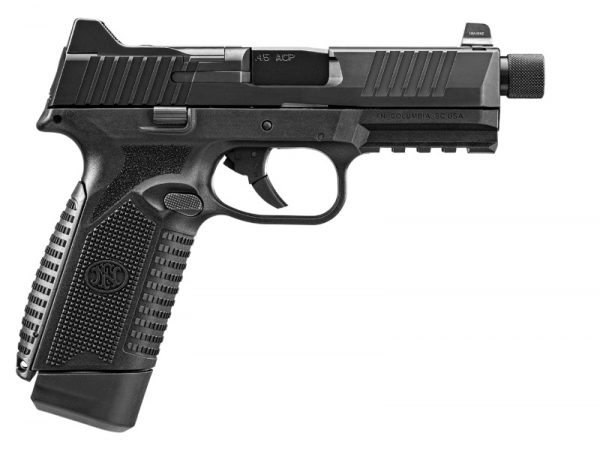 FN 545 T 45ACP BLK 4.7" 10+1, 66-101385