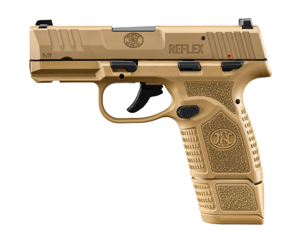 REFLEX 9MM FDE 3.3" 15+1 SFTY, 66-101417