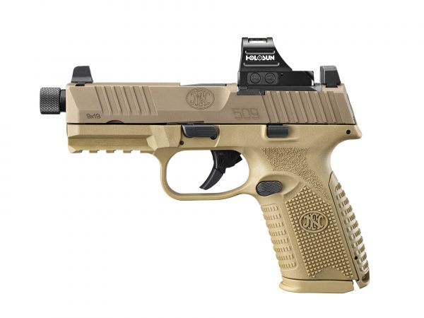 FN 509M T 9MM FDE 24+1 HOLOSUN, 66-101938