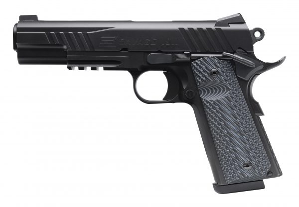 1911 GOVT 45ACP BLK/BLK RAIL, 67210