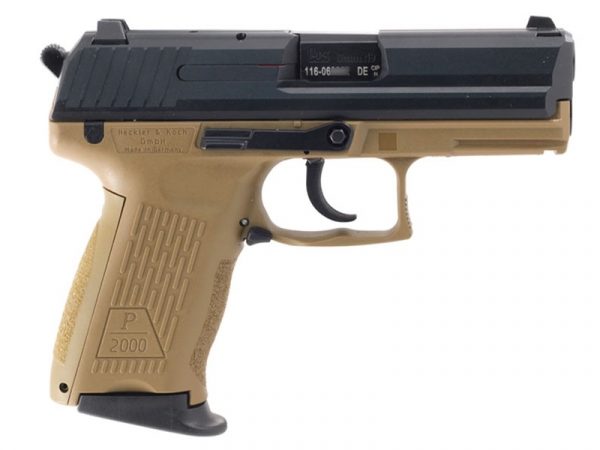 P2000 V3 DA/SA 9MM FDE 10+1, 81000288