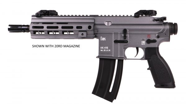 HK416 PISTOL 22LR GREY 10RD #, 81000599