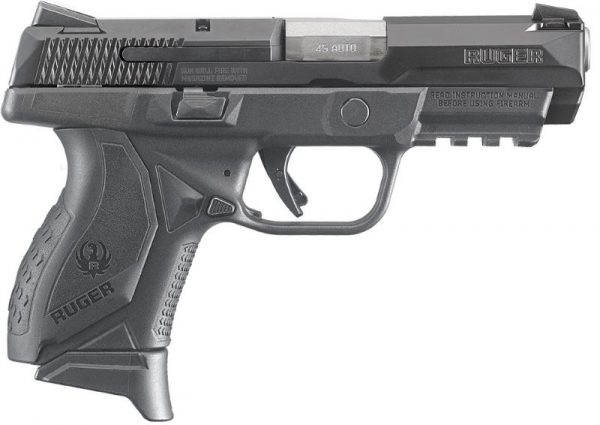 AMER CPCT 45ACP BLK 3.8" 10+1#, 8645