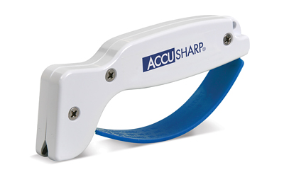 ACCUSHARP KNIFE SHRPNR WHITE, SKU ACC001