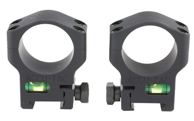 ACCU-TAC SCOPE RINGS 34MM BLK, SKU ACCUHSR-340