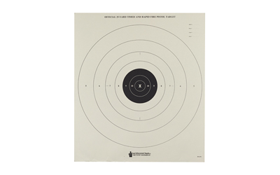 ACTION TGT BULLSEYE PAPER 100PK, SKU ACTB-8-100