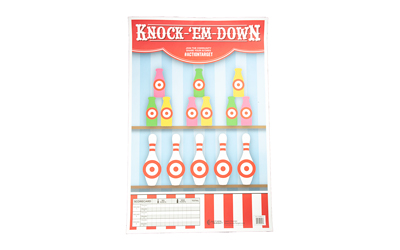 ACTION TGT KNOCKEM DOWN 100PK, SKU ACTGS-CARBTTL-100