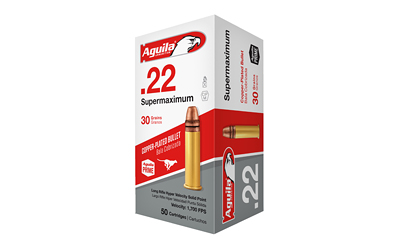 AGUILA 22LR SUPERMAX SP 30GR 50/1000, SKU AGA1B220298