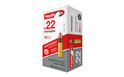 AGUILA 22LR INTERCEPTOR 40GR 50/1000, SKU AGA1B220320