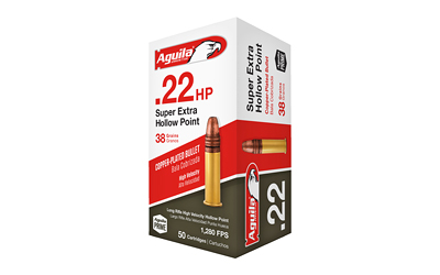 AGUILA 22LR HV 38GR HP 50/2000, SKU AGA1B220335