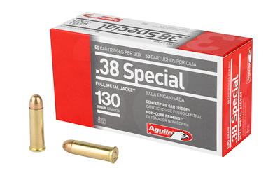 AGUILA 38SPL 130GR FMJ 50/1000, SKU AGA1E382521