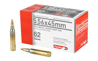 AGUILA 556NATO 62GR FMJBT 50/1000, SKU AGA1E556110