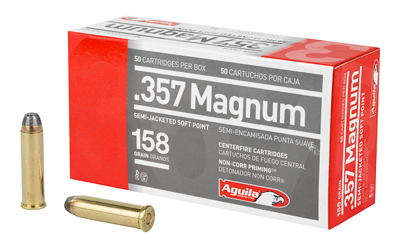 AGUILA 357MAG 158GR SJSP 50/1000, SKU AGA1E572823