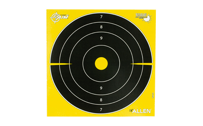 ALLEN EZ AIM 8"X8" BULLSEYE 25PK, SKU ALN15213