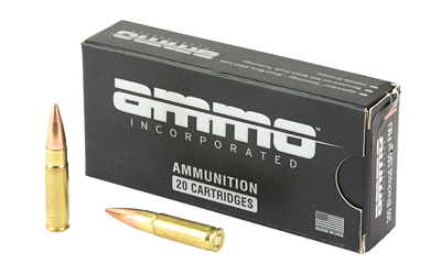 AMMO INC 300BLK 150GR FMJ 20/500, SKU AMI300B150FMJ-A20