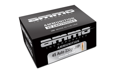 AMMO INC 45 ACP 230GR XTP JHP 20/200, SKU AMI45230JHP