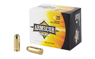 ARMSCOR 40S&W 180GR JHP 20/500, SKU ARMAC40-3N