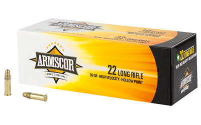 ARMSCOR 22LR HVHP 36GR 50/5000, SKU ARMAC50015PHBX50