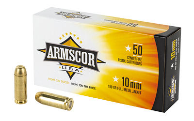 ARMSCOR 10MM 180GR FMJ 50/1000, SKU ARMFAC10-2N