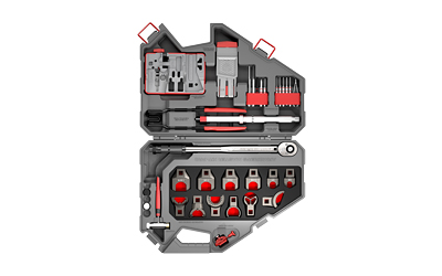 REAL AVID AR15 PRO ARMORER MSTR KIT, SKU AVIDAVAMKPRO