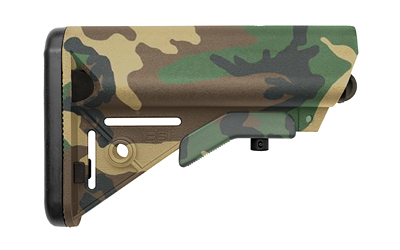 B5 SOPMOD STK MIL-SPEC WOODLAND, SKU B5SOP-1188