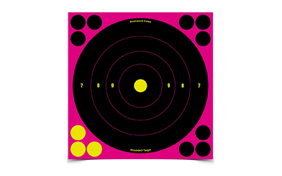 B/C SHT-N-C BULLSEYE TGT PINK 6-8", SKU BC34808