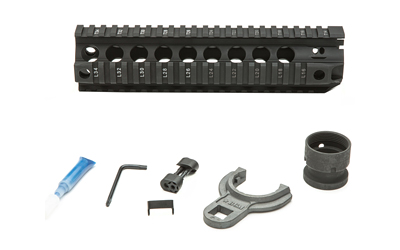 BCM GUNFTR QUAD RAIL 556 9" BLK, SKU BCM-QRF-9-556-BLK