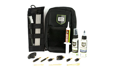 BCT LONG GUN CLEANING KIT, SKU BCTBT-LOC-U-BLK