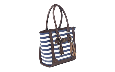 BULLDOG TOTE PURSE NAVY, SKU BDP-050