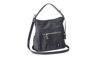 BULLDOG HOBO ANNA PURSE BLK, SKU BDP-053