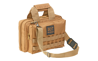 BULLDOG DLX 2 PISTOL RANGE BAG TAN, SKU BDT917T