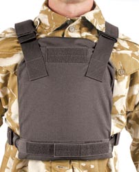 BH LOW VIS PLATE CARRIER 32HP12 BLK, SKU BH32PC12BK