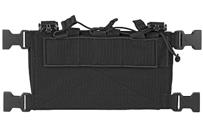 BH FOUNDATION PLCRD MOLLE W/KNGR BLK, SKU BH37FS12BK