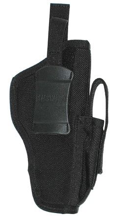 AMB NYLON HOLSTER W/ MAG POUCH, 40AM06BK