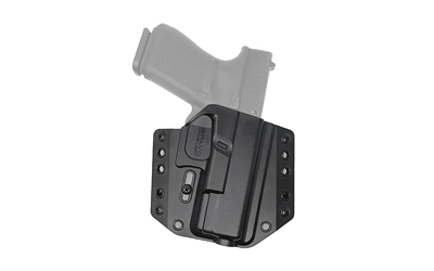 BRAVO BCA FOR GLOCK 19 OWB BLK RH, SKU BRVBC10-1001