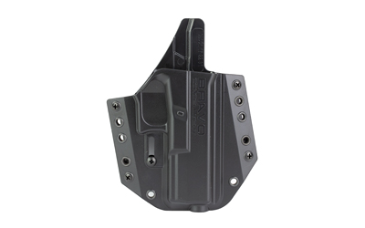 BRAVO BCA FOR GLOCK 17 OWB BLK RH, SKU BRVBC10-1002