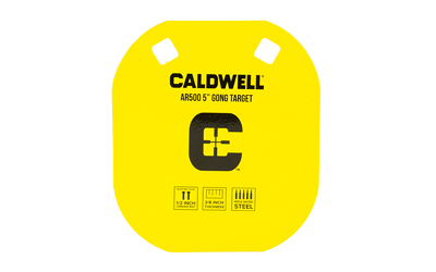 CALDWELL AR500 5" YELLOW, SKU CAL1116700