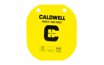 CALDWELL AR500 8" YELLOW, SKU CAL1116703