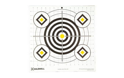 CALDWELL SIGHT-IN BULLSEYE 16" 10PK, SKU CAL1175520