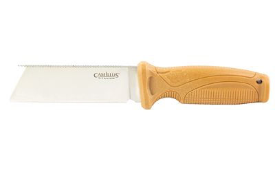 CAMILLUS SWEDGE FIXED BLADE TAN, SKU CAM-19627