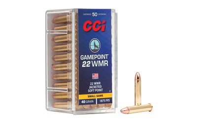 CCI 22WMR 40GR GAMEPOINT 50/2000, SKU CCI22